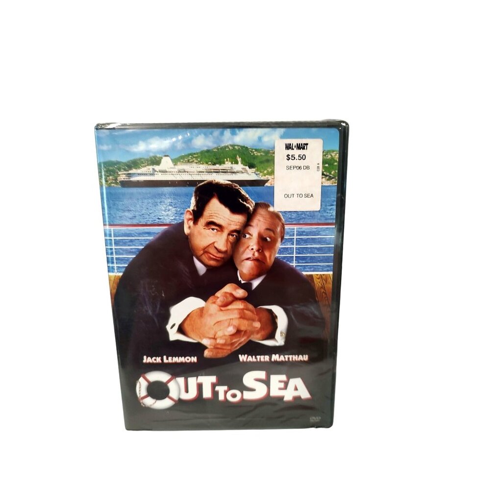 Vintage 1997 Out To Sea DVD Jack Lemmon & Walter Matthau Comedy Classic New Seal